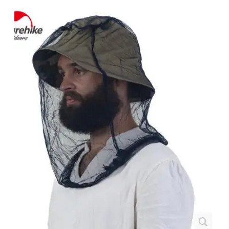 มุ้งกันยุงกลางแจ้ง Face Protection หน้ากากกันยุง Veil Hood หน้ากากหัวสุทธิ Black Veil Hood