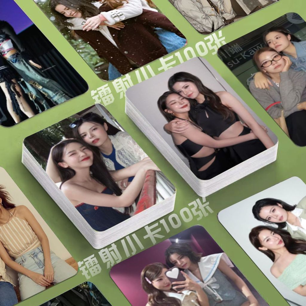 FayMay เลเซอร์ Photocard Thai Star Photo Stuborn Love 10 ซม.รอบมุม lomo การ์ด diy โปสการ์ด QZ25.12.0