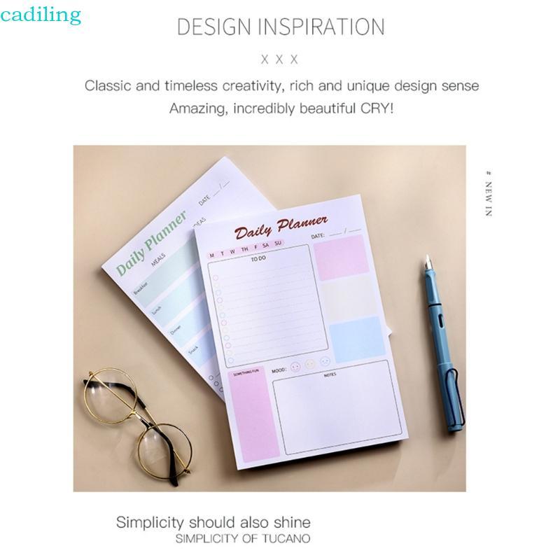 Cadiling Desk Planner to Do List Daily Notepad Tear Planner Daily Planner Note Pad