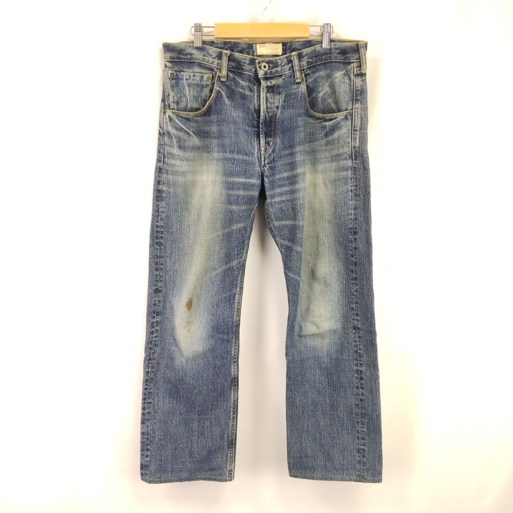 USED/Made in Japan SPELL BOUND Okayama Denim Pants W32 Men L Inseam 72cm