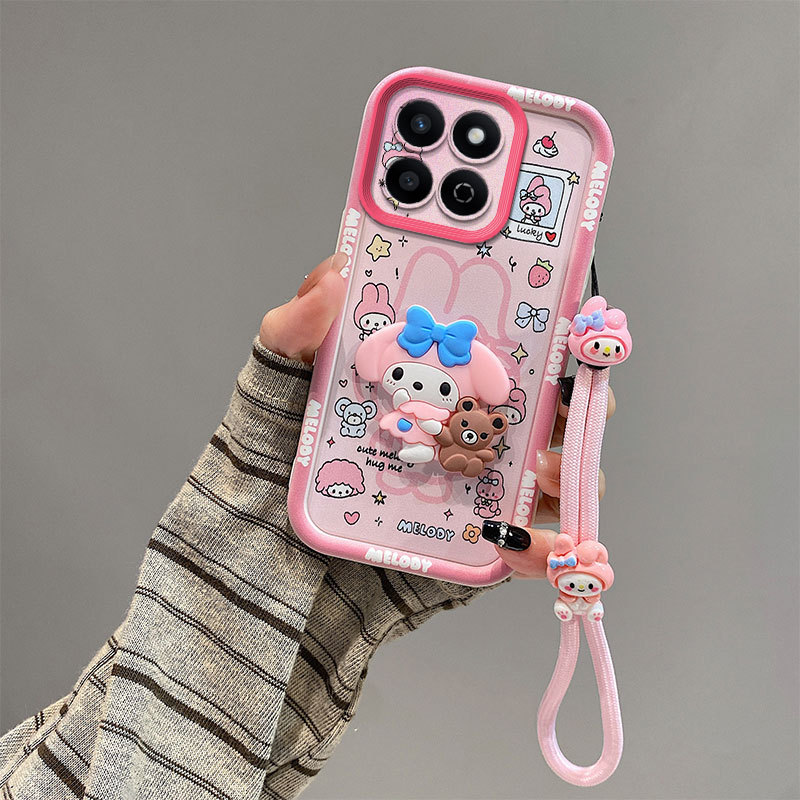 Kuromi เหมาะสําหรับ Honor X7D 5G เคสโทรศัพท์ Mickey สไตล์ใหม่ Honor x7d หญิง Tinkerbell การ์ตูน.Rong