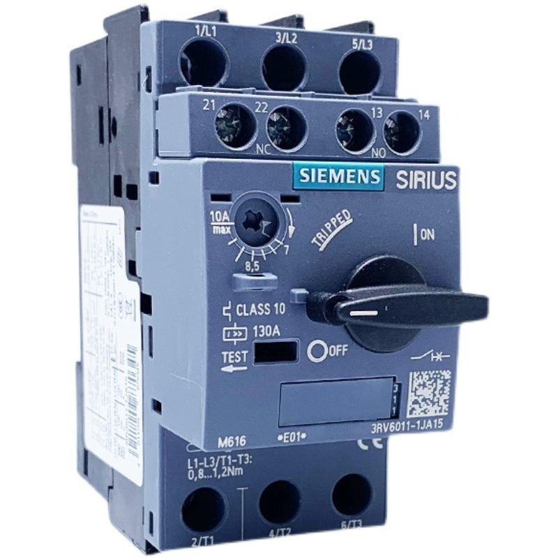 MPCB Siemens 3RV6011-1A 1B 1C 1D 1E 1F 1JA10 และ 3RV6021-4EA15 แท้ใหม่ 100%