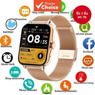 ใหม่ผู้หญิงผู้ชายดูสมาร์ทหน้าจอสัมผัสเต็มรูปแบบติดตามการออกก…