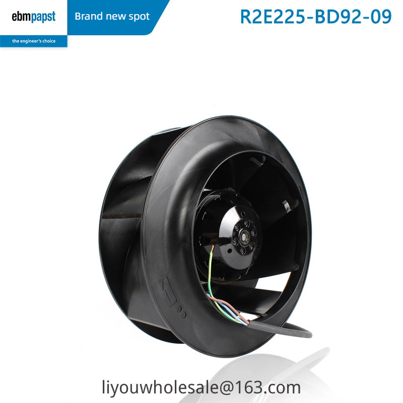 R2E225-BD92-09 เยอรมนี 230V M2E068-DF พัดลมฟอกอากาศเทอร์โบ