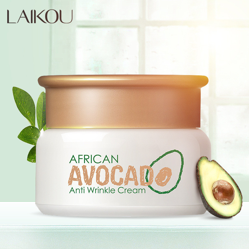 Hot Sale#LAIKOU Laiko Avocado Face Cream Moisturizing Hydrating Cream Skincare Product35g Factory Su