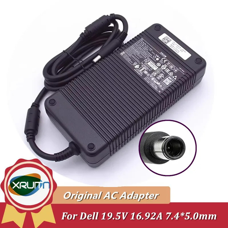 ของแท้ LA330PM190 DA330PM190 19.5V 16.92A 330W 7.4*5.0 มม.AC Power Adapter Charger สําหรับ DELL Alie