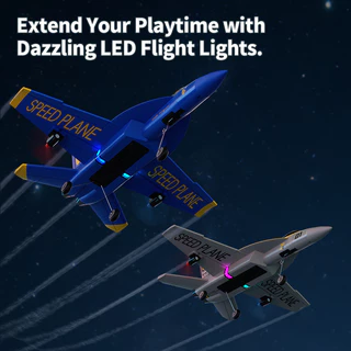 F18 Hornet RC เครื่องร่อน 2.4G 2CH 6 แกนเสถียรภาพ EPP โฟมปีกคงที่ RC เครื่องบินไฟกลางแจ้ง RC เครื่องบินของเล่นเด็กของขวัญ