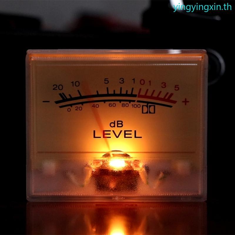 YIN DC500uA Square VU Meter Test พร้อม Backlight DB ระดับ Header VU Meter ระดับ