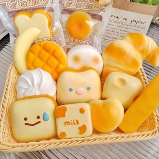 ของเล่นบีบสกุชชี่ บรรเทาความเครียด ของเล่นนุ่มนิ่ม สกุชชี่ ของเล่นบีบอัด ของเล่นเด็ก