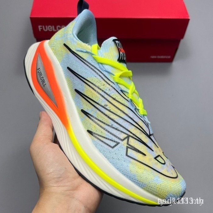Youbu New Balance New York Marathon FuelCell SC Elite V3 รองเท้าวิ่งระบายอากาศ MRCELLD3 8LUF