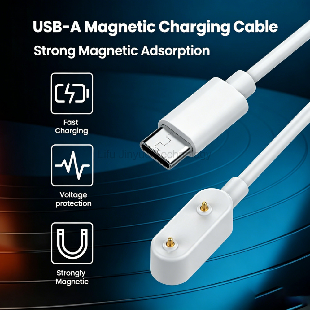 LIKAIYUE สําหรับ Honor Band 9 Charger สายชาร์จสําหรับ Huawei Band 10/ นาฬิกา Fit3/ Fit 2/ Fit Mini/ Band 6/7/8 Charger Type-C