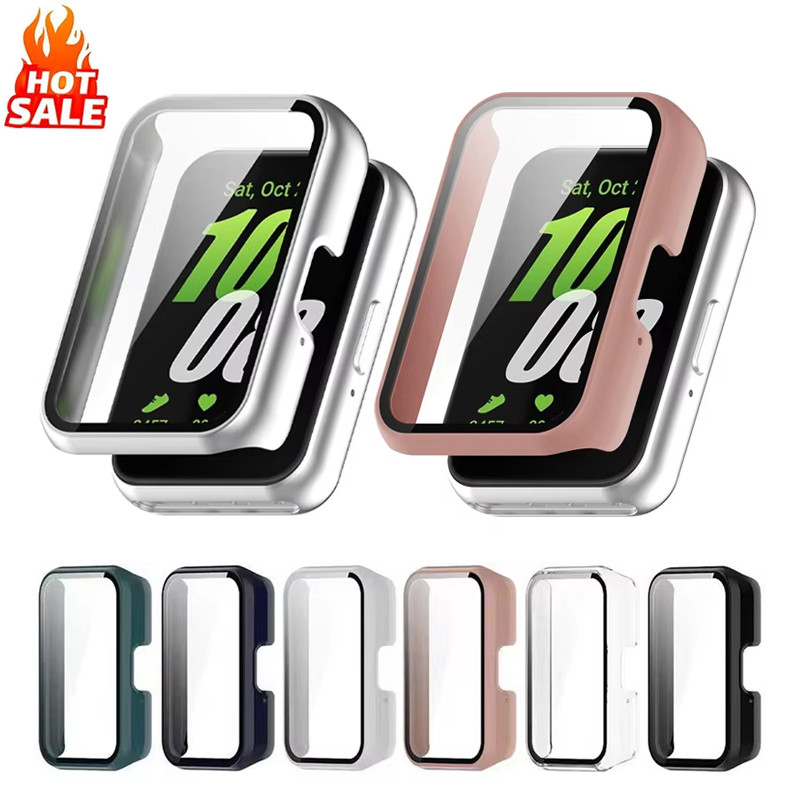  Hard Full PC Case เข้ากันได้กับ Samsung Galaxy Fit 3 กรณีพร้อมตัวป้องกันหน้าจอฟิล์มป้องกัน Anti Collision ShockProof กันชน
