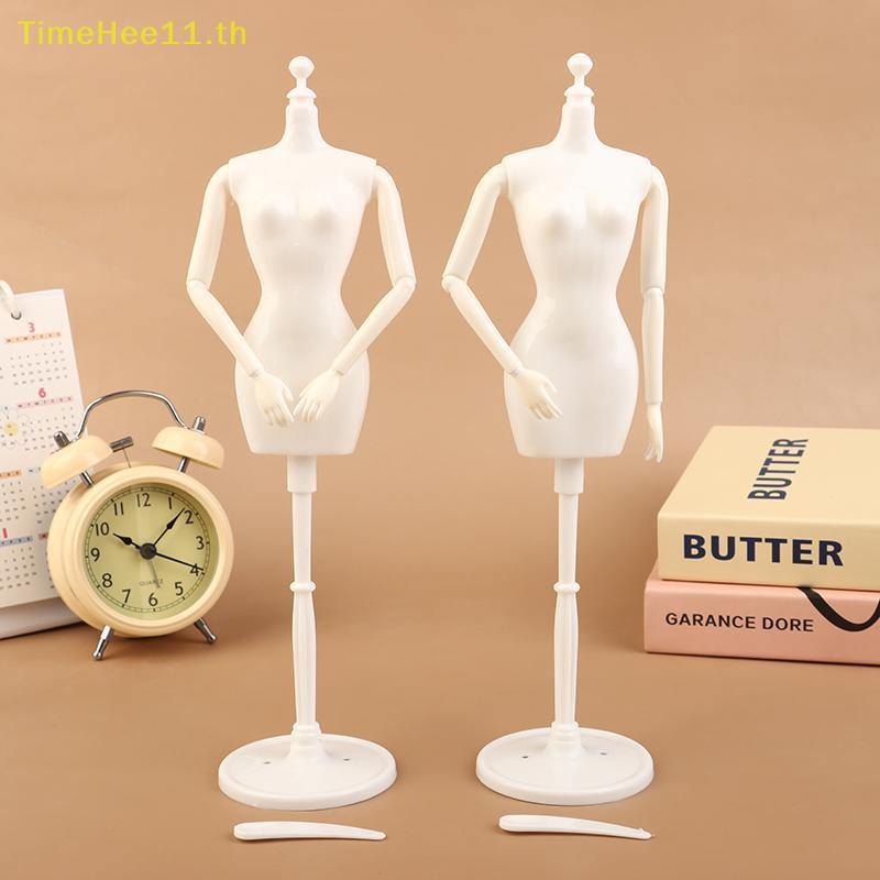 TimeHee 1:6 ตุ๊กตา Mannequin Coat แขวนตุ๊กตากระโปรงสนับสนุนงานแต่งงาน Mannequin ขาตั้ง Humanoid ตุ๊กตาของเล่นชุดรูปแบบ TH