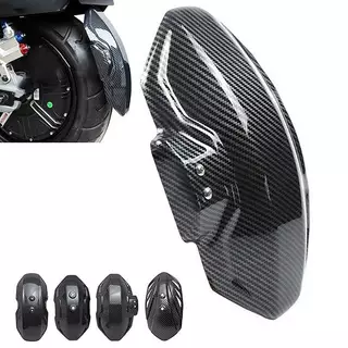 PUCEPK รถจักรยานยนต์ Fenders คาร์บอนไฟเบอร์พื้นผิว Fenders รถยนต์ไฟฟ้า Fenders Universal คาร์บอนไฟเบอร์ .