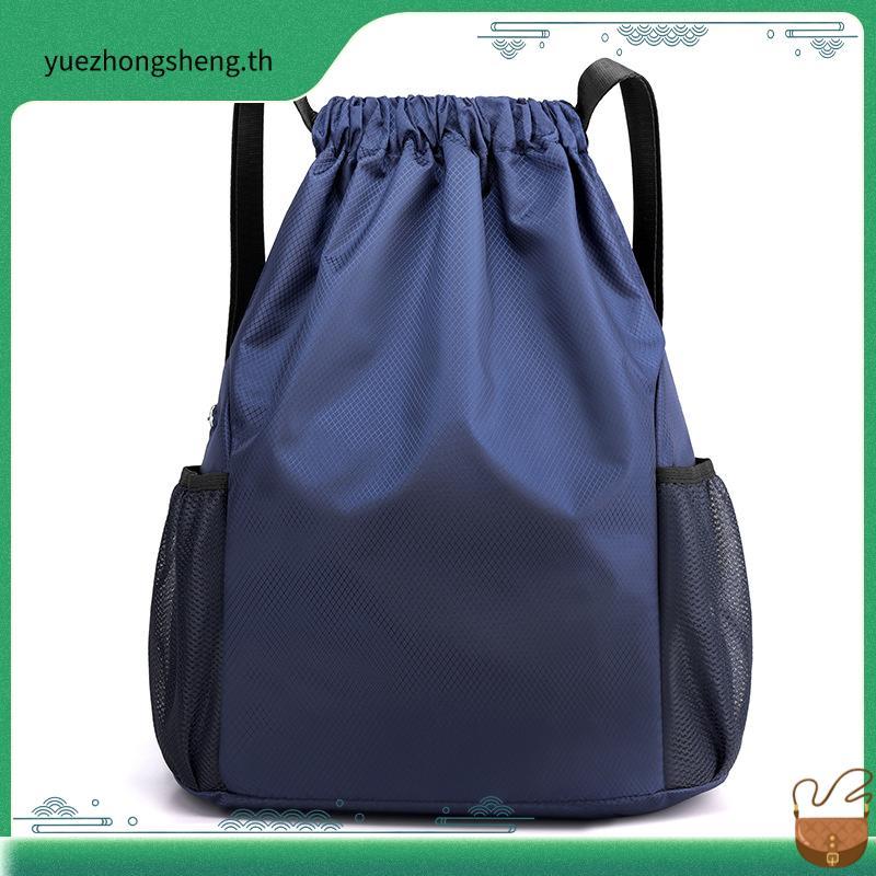 Gym Bag Waterproof Sports Bag with Zip Inner Pocket Hipster Gym Bag Lined Backpack with Adjustable D