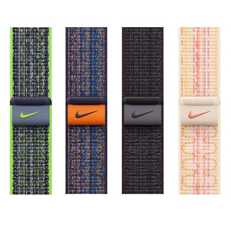 เหมาะสําหรับ applewatchultra3 สายไนลอน nike Loop Apple Watch s11iwatch10 กีฬา 9
