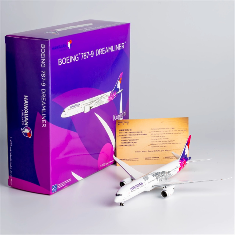 NG 1/400 Hawaii Airlines First Launch 787 Hawaii Airlines B787-9 Metal Airliner รุ่น N781HA