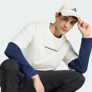 adidas ไลฟ์สไตล์ เสื้อยืดพิมพ์ลาย DOODLE HIKING ผู้ชาย สีขาว KB4899