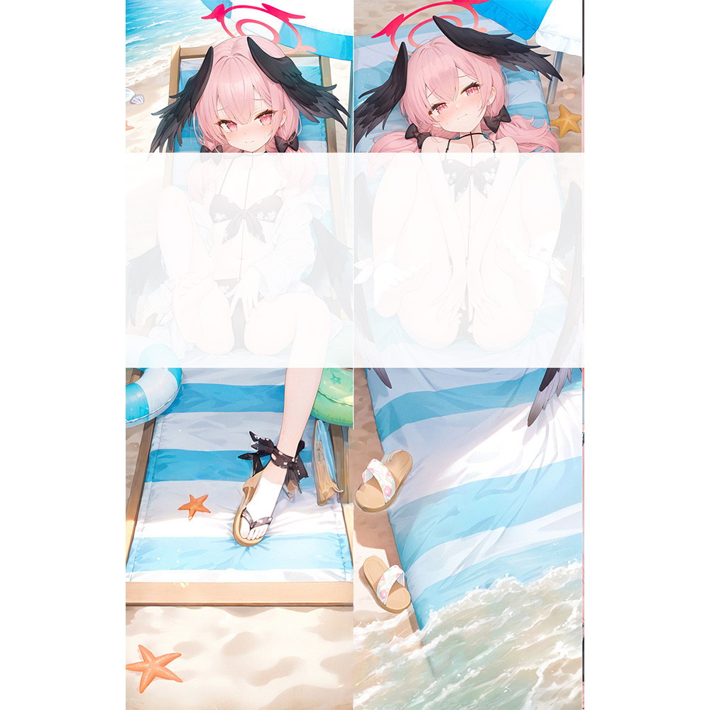 Blue Archive Koharu Shimoe อะนิเมะ Dakimakura สองด้านหมอนข้างกอดหมอนปลอกหมอนผิวพีช