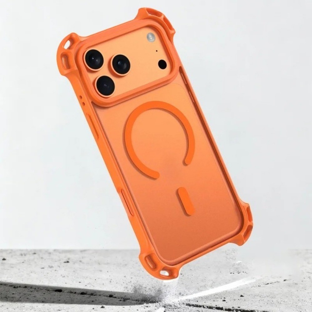 Luxury Drone มุมกันกระแทกสําหรับเกราะสําหรับ iPhone 17 16 15 14 13 12 11 Pro Max 14 15 16 Plus แม่เหล็ก Clear Hard โทรศัพท์
