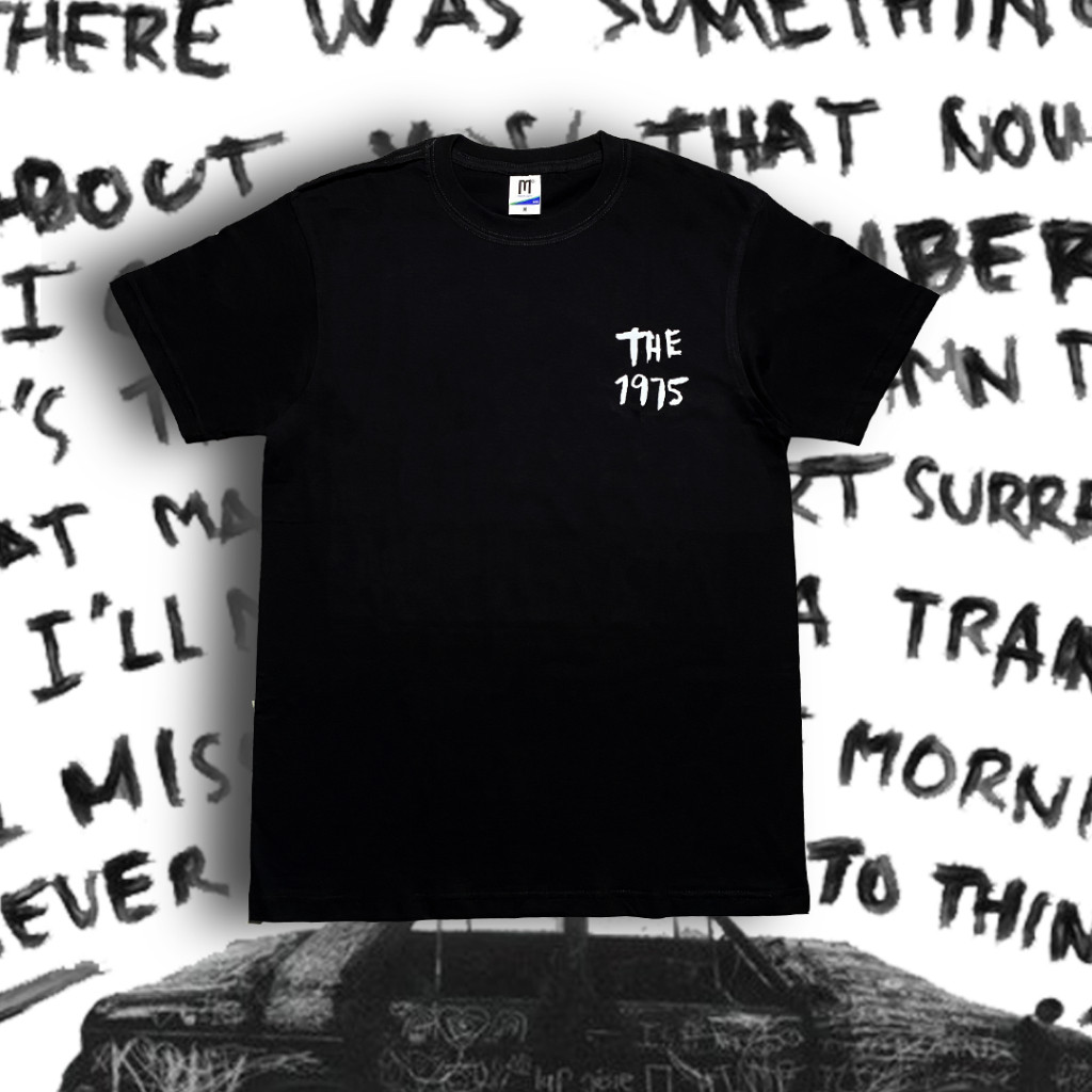 The 1975 - About You (สีดํา) เสื้อยืด Boxy Oversize/Regular
