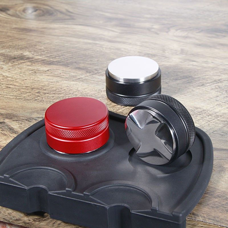 New Product#Coffee Pressing Powder Pad Non-Slip Pressing Powder Seat Filling Presser Pressing Powder