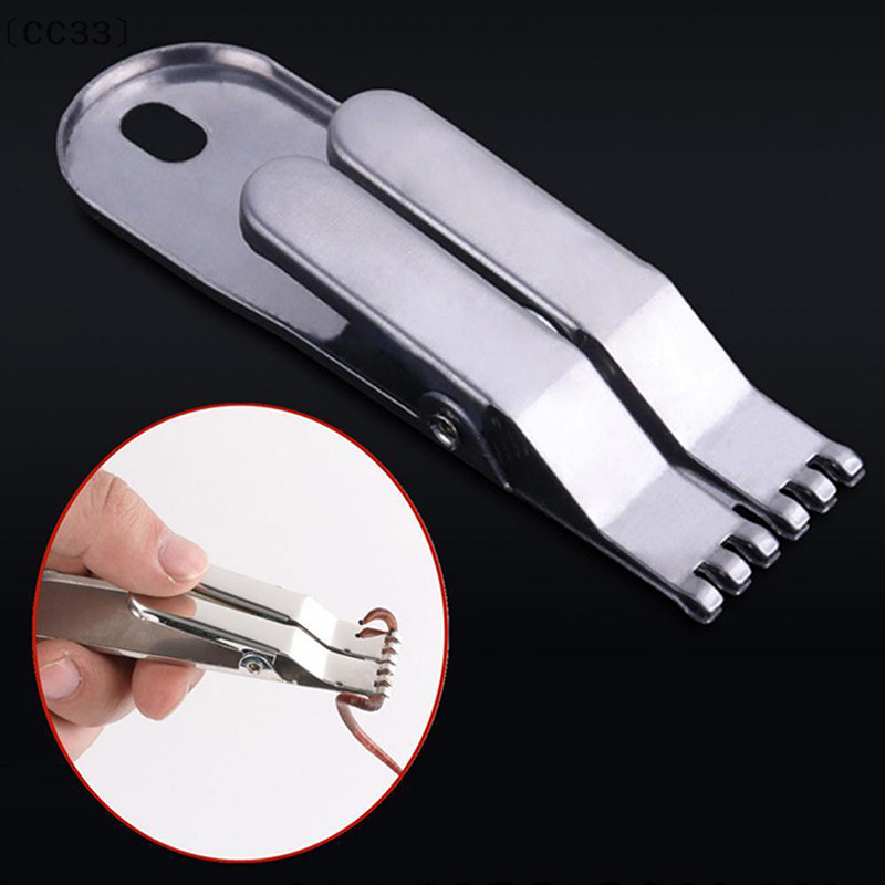 〔CC33〕Stainless Steel Lure Catching Tools Earthworms Baiting Fishing Earthworms Live Maggots For Sea