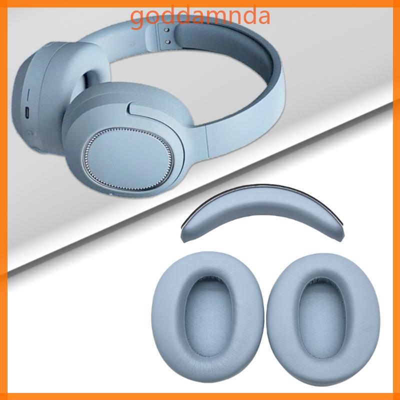 GODD เปลี่ยนฟองน้ําแผ่นรองหูฟังโฟม Earpad Head Beam Cover สําหรับหูฟังแบบครอบหู W820NB