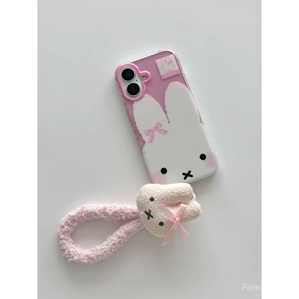 เคสโทรศัพท์เหมาะสําหรับiPhone 7 8 X XS XR XSMAX 11 12 13 14 15 16 17 Pro max Plus Airน่ารักMiffyกระต
