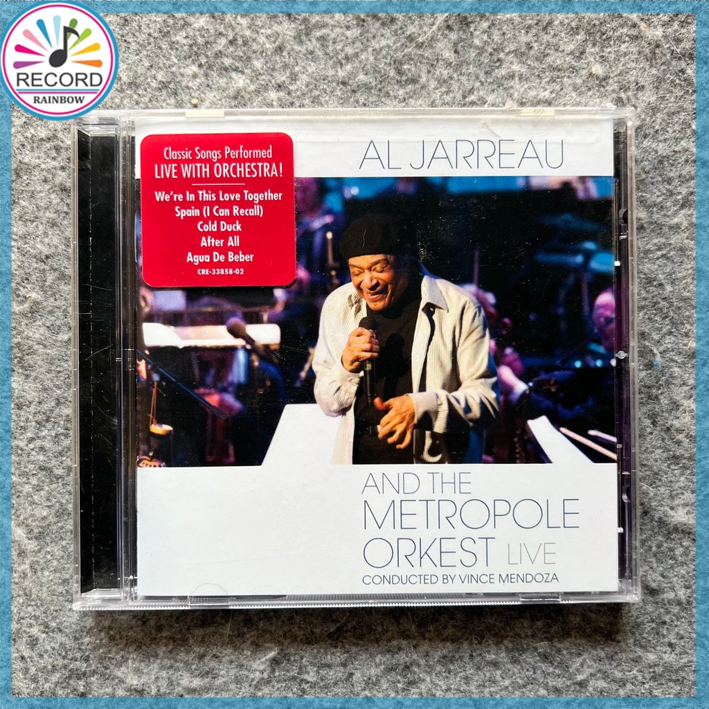 Al Jarreau And The Metropole Orkest Live Original CD Album [Sealed] Brand New 1Z05523