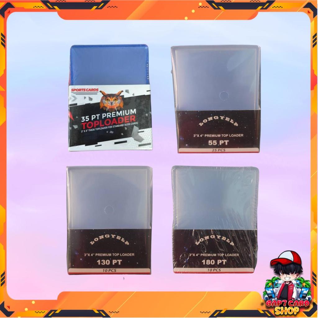 [ พร้อมส่ง! ] Toploader คละขนาด  กรอบพลาสติกแข็งใส่การ์ด แข็งแรง ทนทาน