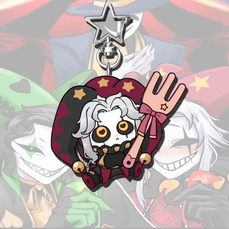 2026 The Freak Circus Pierrot อะคริลิคพวงกุญแจเกม Kawaii กระเป๋าเป้สะพายหลังกระเป๋านักเรียนตกแต่งจี้บุคลิกภาพอุปกรณ์เสริม - รูปที่ 6