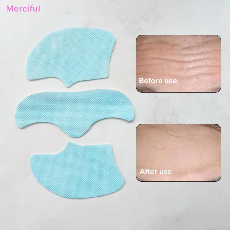 [Mer] คอลลาเจนฟิล์มกระดาษที่ละลายน้ําได้พอกหน้าผิวแก้มสติกเกอร์หน้าผากแพทช์รอยยิ้มแพทช์ต่อต้านริ้วรอ