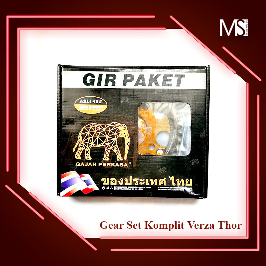 Gear / Gear Set Gear / Gear Complete Package Honda Verza / Megapro New