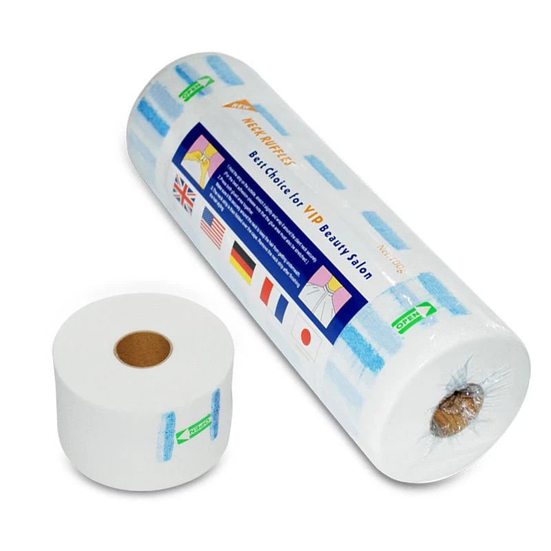กระดาษรองคอตัดผม กระดาษพันคอตัดผมสำหรับร้านบาร์เบอร์วินเทจ 1แพ็คมี5ม้วน1ม้วนมี100แผ่น สินค้าพร้อมจัดส่ง - รูปที่ 5