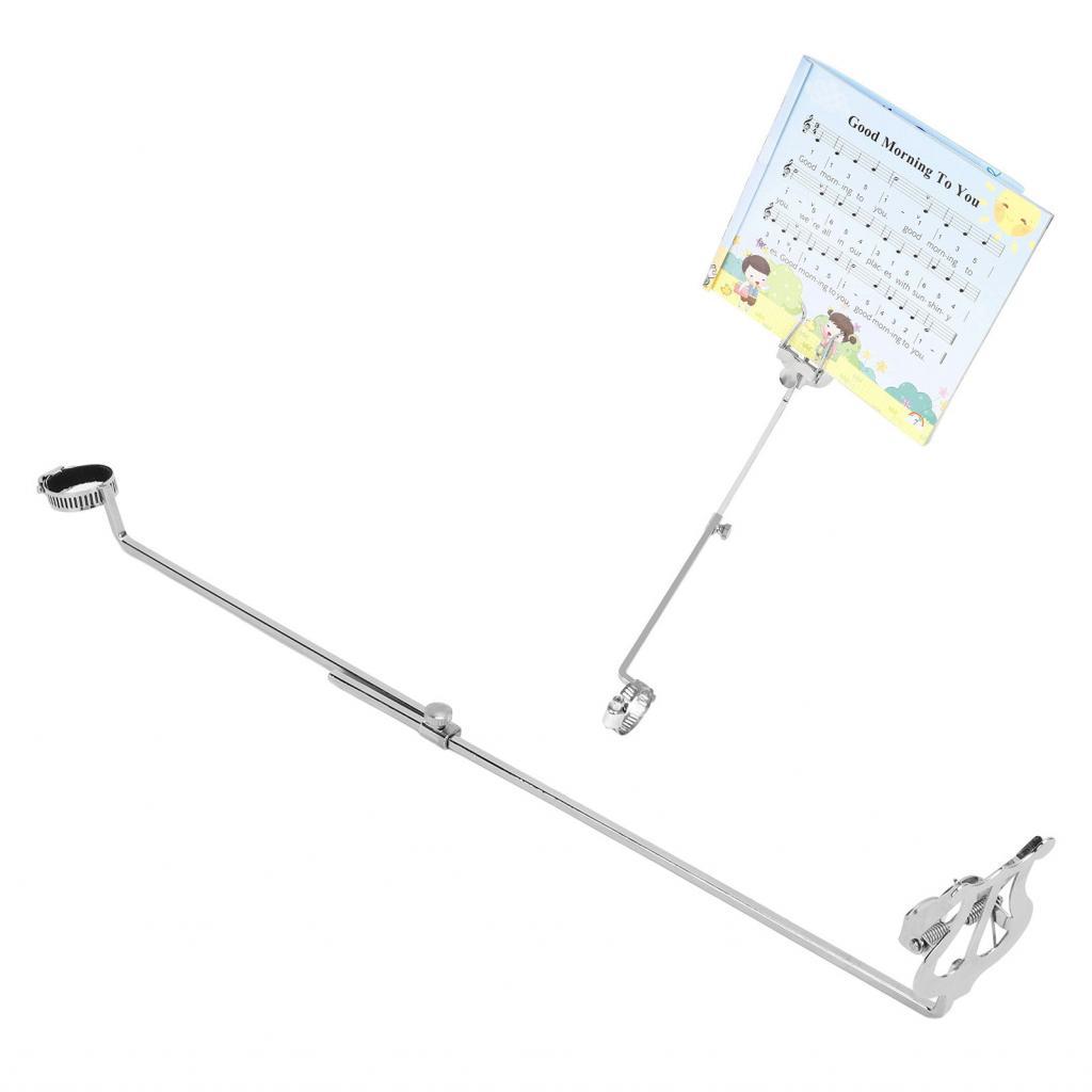 Flute Sheet Music Stand Clip Multitunctional สำหรับเฟรนช์ฮอร์น