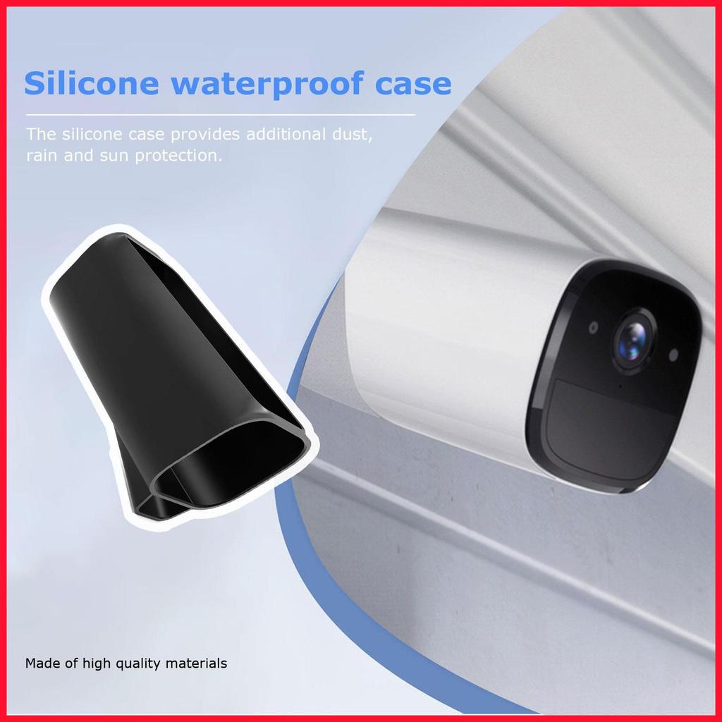 สําหรับ Eufy Security eufyCam S3 Pro Security กล้องกันน้ําซิลิโคนผิวกรณี Anti-Scratch นุ่ม kiamy