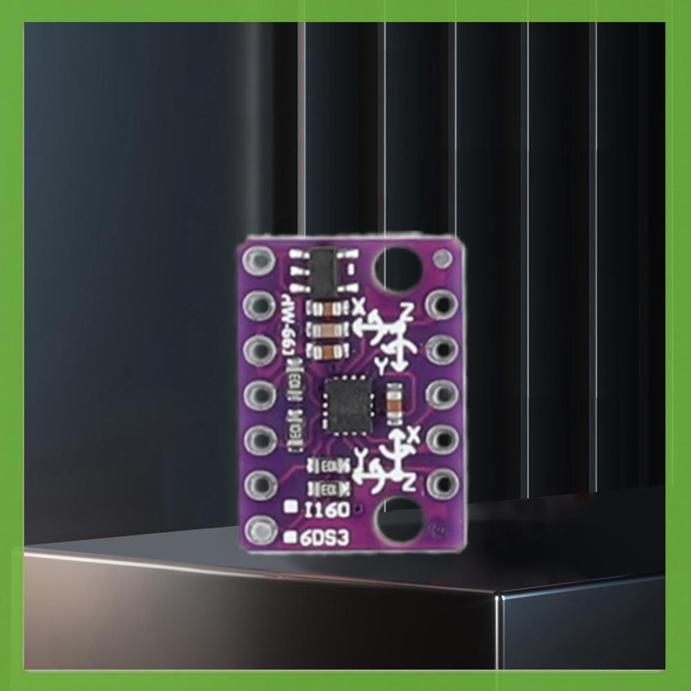 LSM6DS3 Accelerometer Gyro อุณหภูมิดิจิตอลเซนเซอร์ SPI IIC I2C โมดูลอินเทอร์เฟซ LSM6DS3 Acceleromete