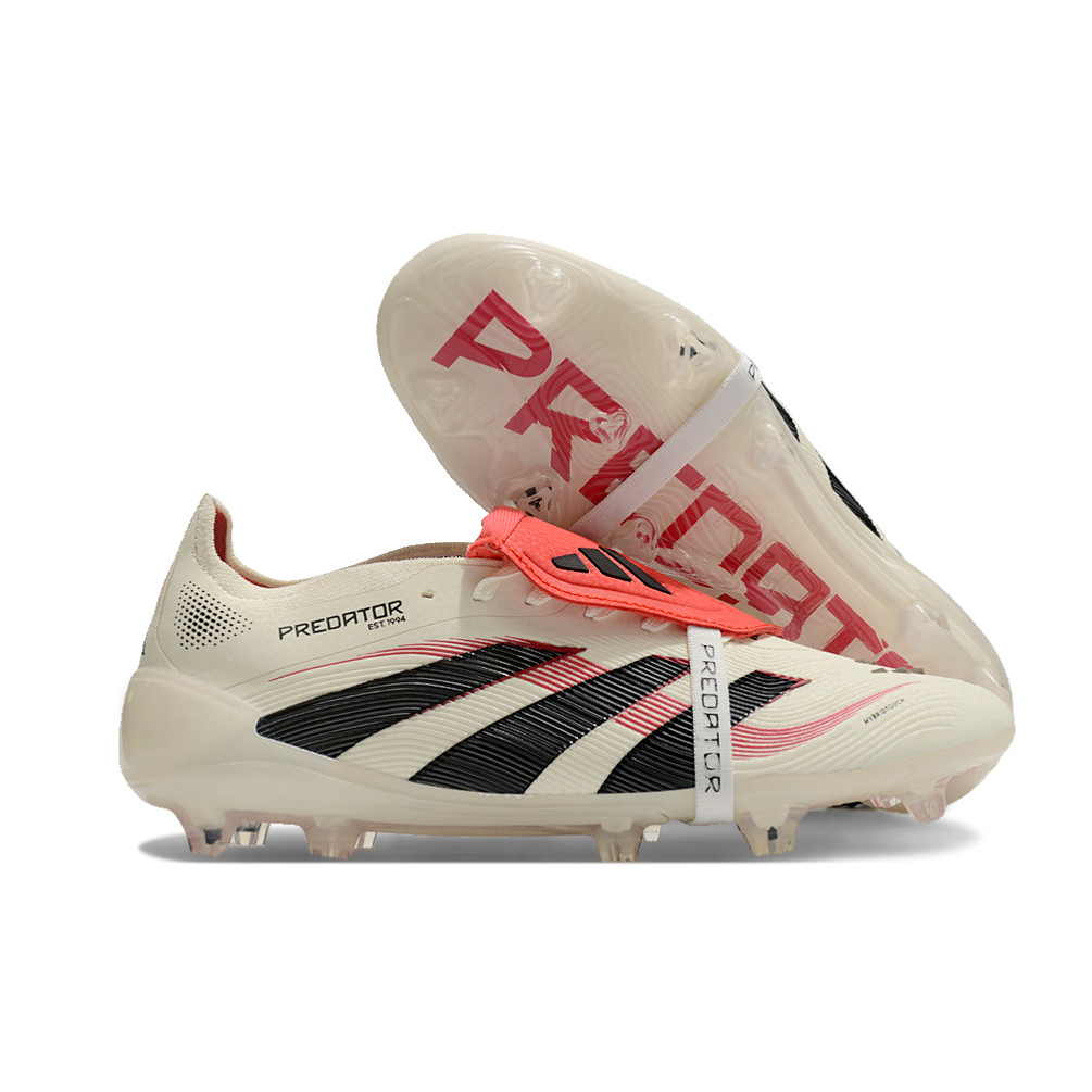 รองเท้าฟุตบอล Predator 25 FG ออกแบบโดย Beckham สำหรับเล่นกลางแจ้ง