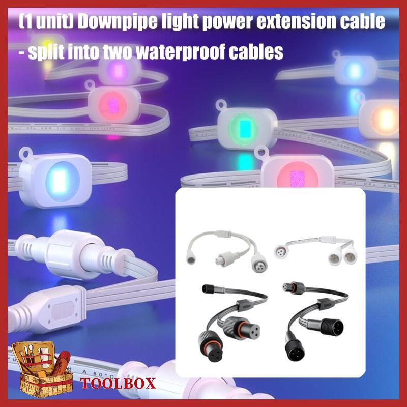 TOOLBOX MultiDevice Extension Cord กันน้ํา Y-Splitter สําหรับ Efy ไฟถาวร