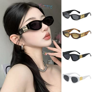 ร้านค้าไทย🔥แว่นตากันแดดตาแมววินเทจY2Kแฟชั่นคุณภาพสูงสไตล์เกา…