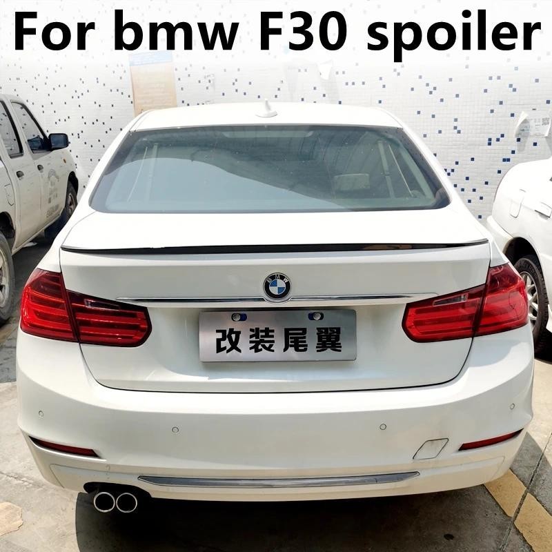 สําหรับ BMW F30 F35 F80 M3 320i 320li 325li 328i 2012-2018 สปอยเลอร์ ABS Primer สี tail wing ตกแต่งด