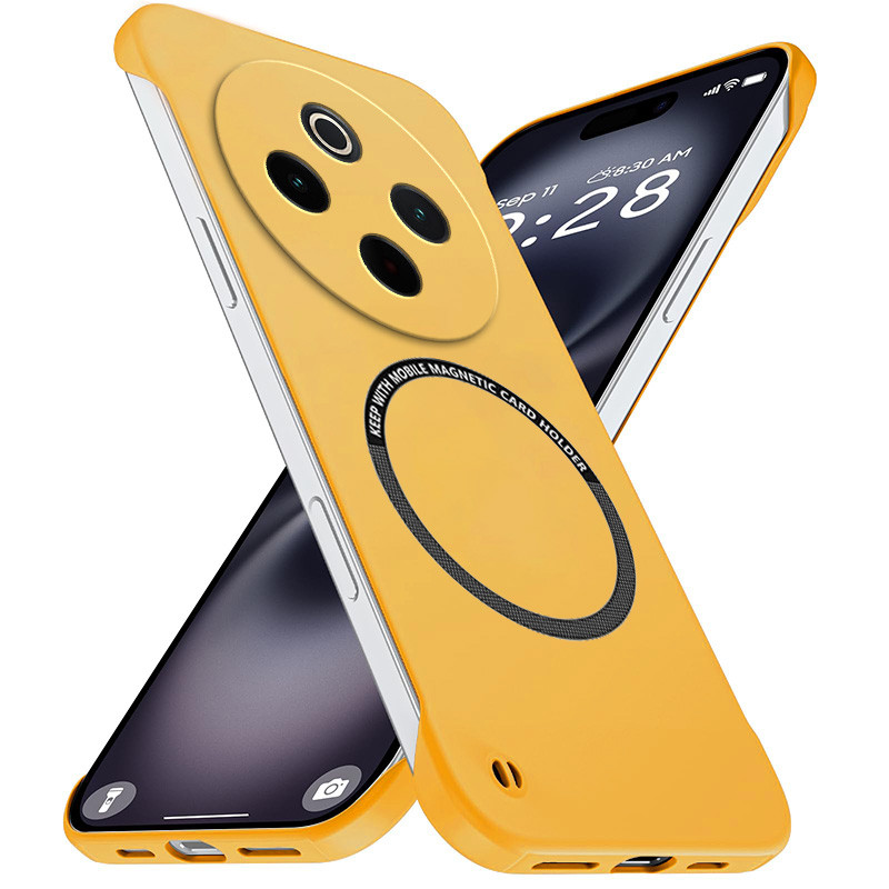 Magnetic Slim Frameless เคสโทรศัพท์สําหรับ VIVO T4 iQOO Z10 5G Matte Anti-Scratch Hard PC กันกระแทกส