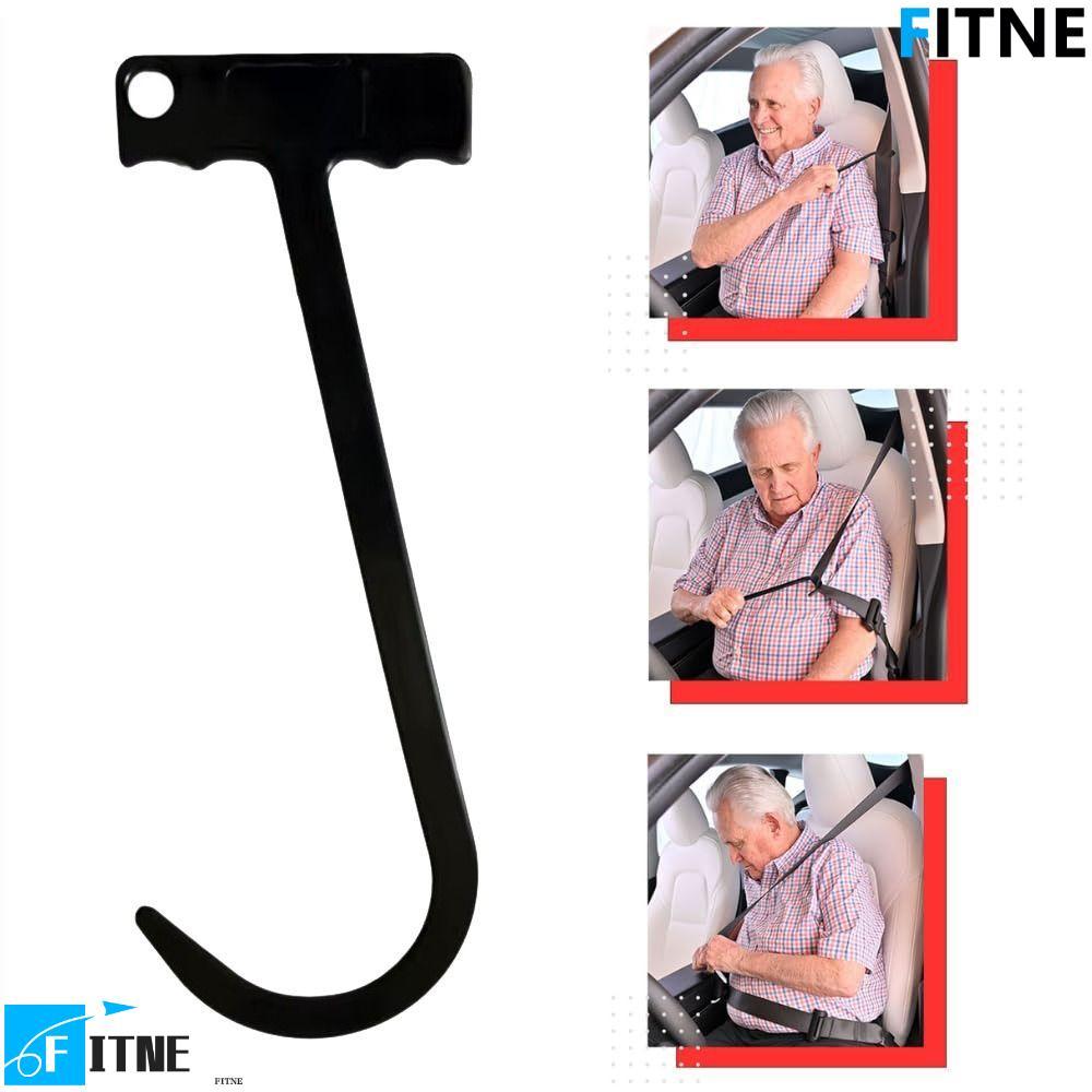 FITNE Seniors Seatbelt Catcher, แบบพกพา Universal ผู้สูงอายุ Seatbelt Puller คุณภาพสูงใช้งานง่าย Sea