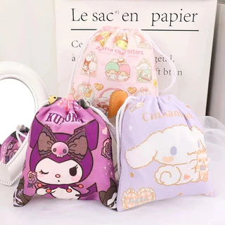 ⚡พร้อมส่ง⚡กระเป๋าหูรูด สไตล์เกาหลี กระเป๋าผ้า กระเป๋าสำหรับผู้หญิง น่ารัก กระเป๋าเก็บของนักเรียน drawstring pocket