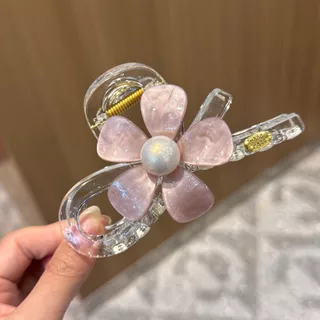 เวอร์ชั่นเกาหลีที่ดีงามดอกไม้ที่มีสีสันคว้าคลิปหวานผมฉลามคลิปคลิปผมหางม้า