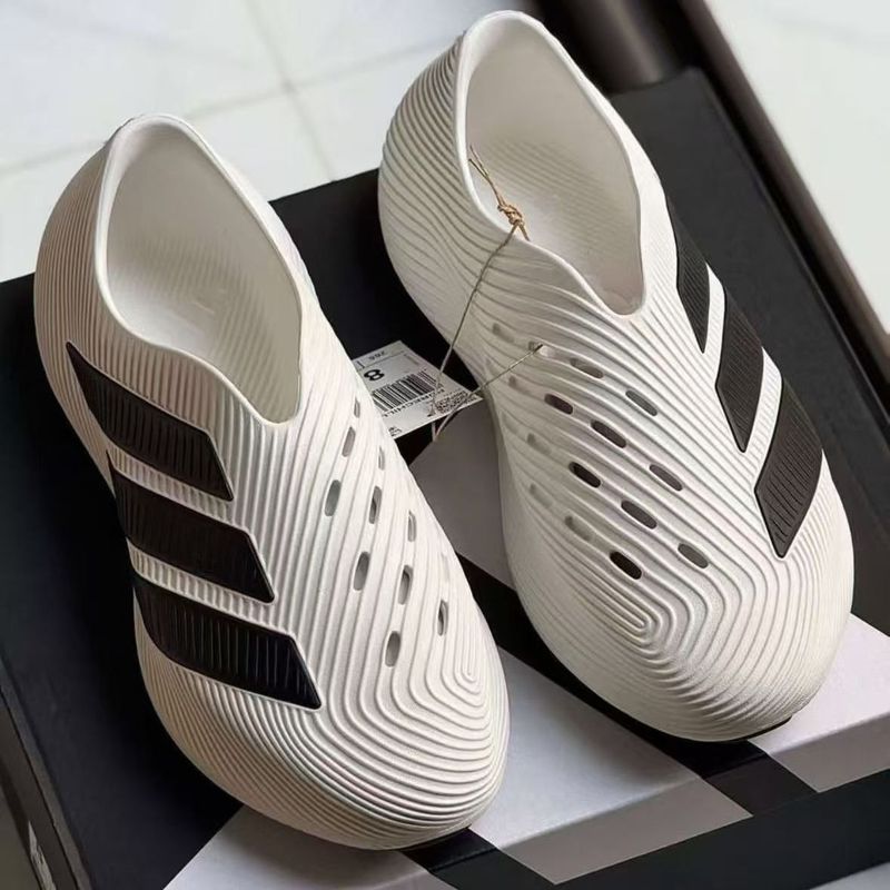 Purechill ลายรองเท้าชายหาดผู้ชายผู้หญิงฤดูร้อน Breathable One-Pedal Hole Wading รองเท้าแตะกีฬา