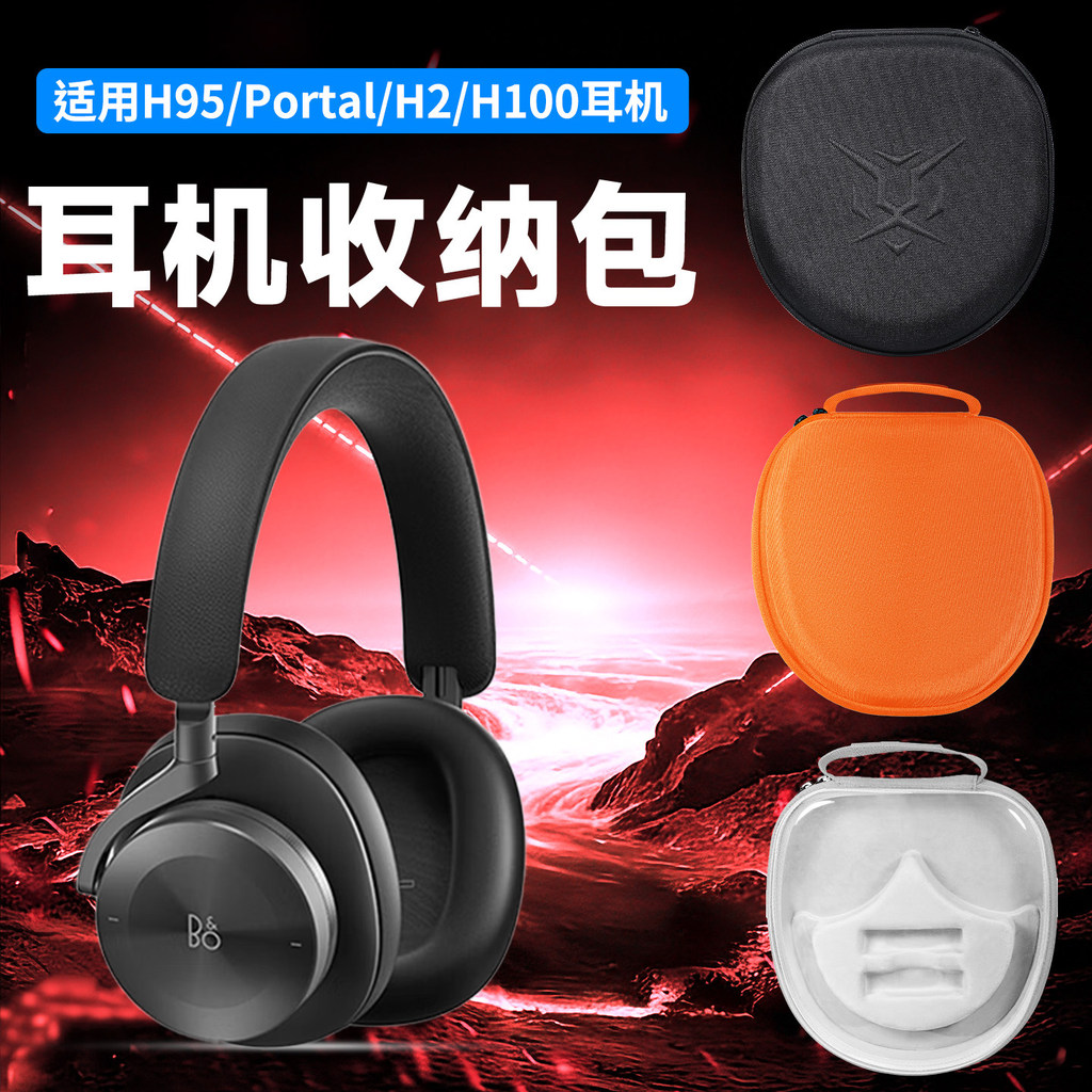 Hubing เหมาะสําหรับ B & O หูฟังกล่องเก็บเดนมาร์กชุดหูฟัง beoplay หูฟังกระเป๋าเก็บ H100 Scratch-Resis