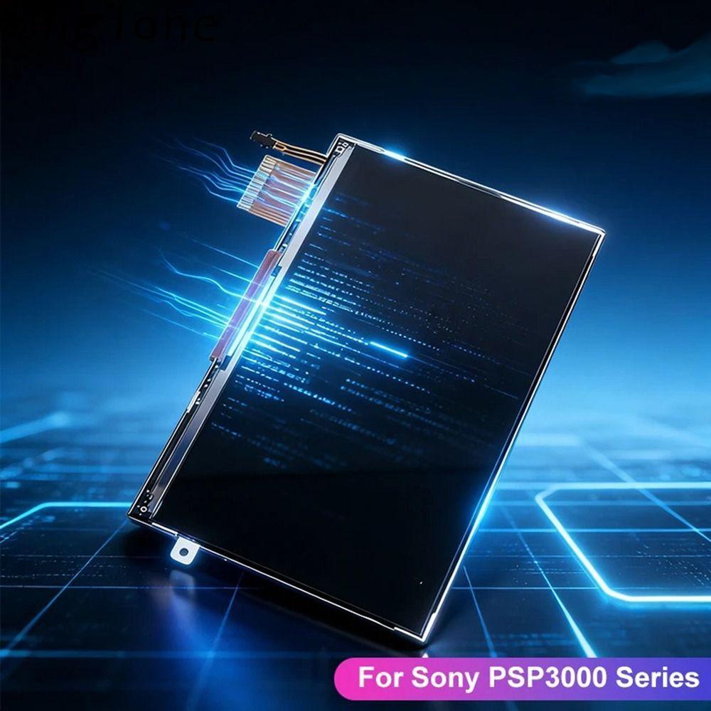 ONGIONE จอแสดงผล LCD, Universal Repairing หน้าจอ IPS, Professional Replacement Part เกมคอนโซลจอแสดงผลสําหรับ PSP1000/PSP3000/NDSL3.0 อุปกรณ์เสริมเกม