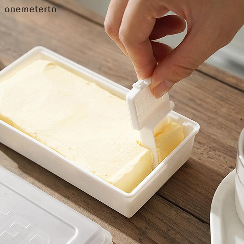 Oyr แบบพกพา Solid Butter ตัดกล่องเก็บอุปกรณ์ครัวตู้เย็นกล่องเก็บของสดอาหารเช้าชีส Fresh-Keeping กล่อง N